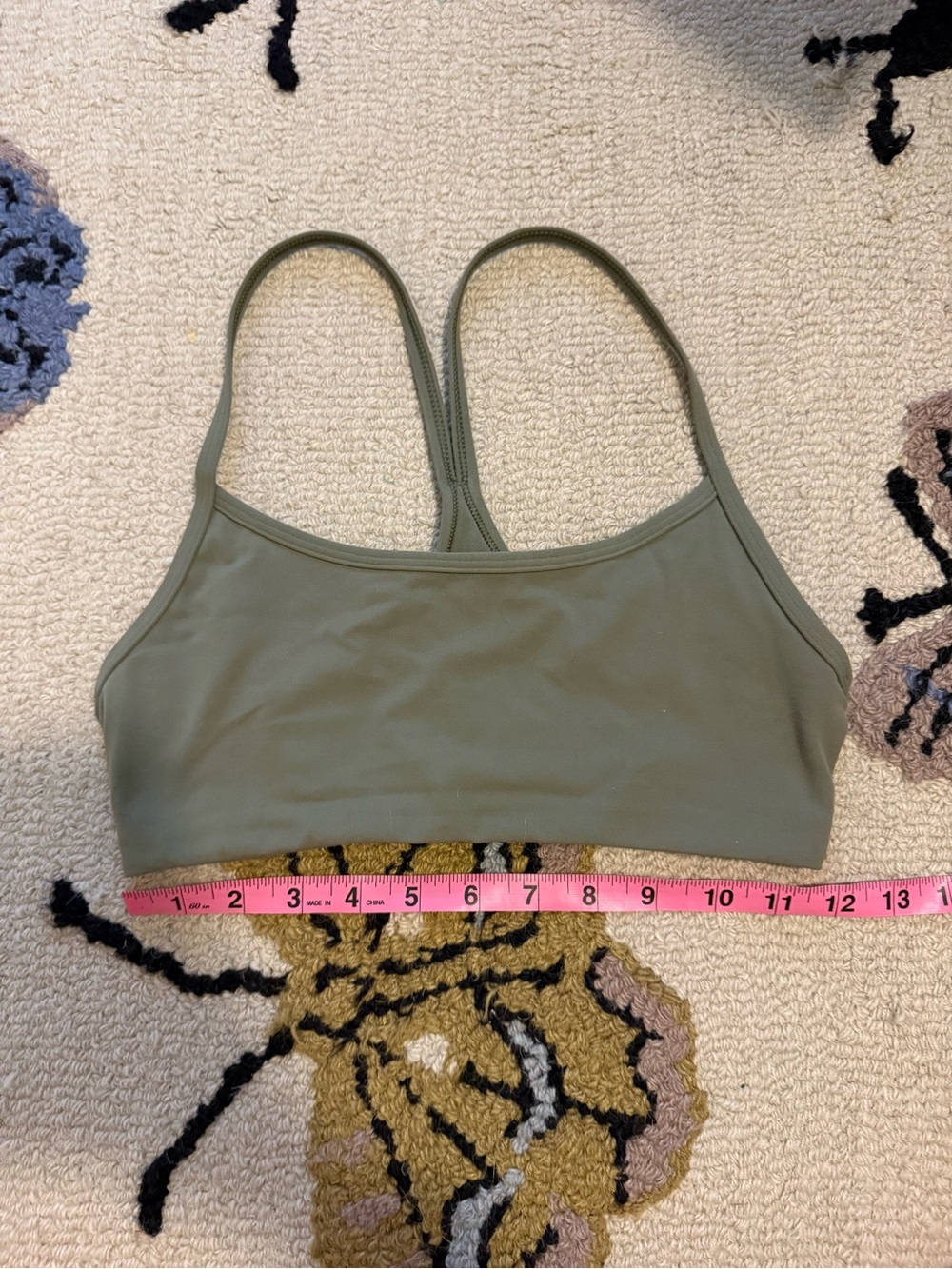 Vuori Women's AllTheFeels™ Bra in Pistachio - Picture 3 of 7